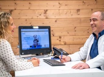 Consulta en el centro médico-quirúrgico IMQ Zurriola