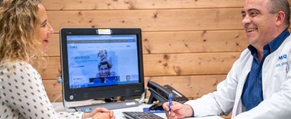 Consulta en el centro médico-quirúrgico IMQ Zurriola