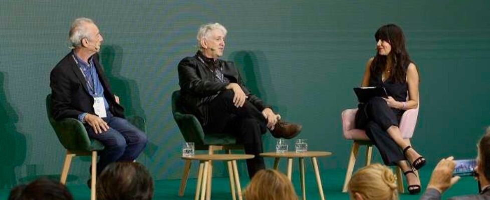 mutualidad Juanjo Millás y Juan Luis Arsuaga