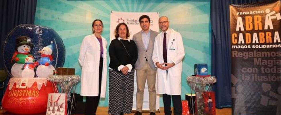 Fundación Jesús Serra y Fundación Abracadabra-galana magia navidad