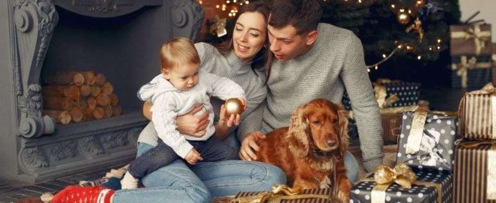 Santévet Navidad familia