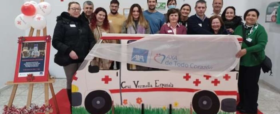 Axa de Todo Corazon y Cruz Roja