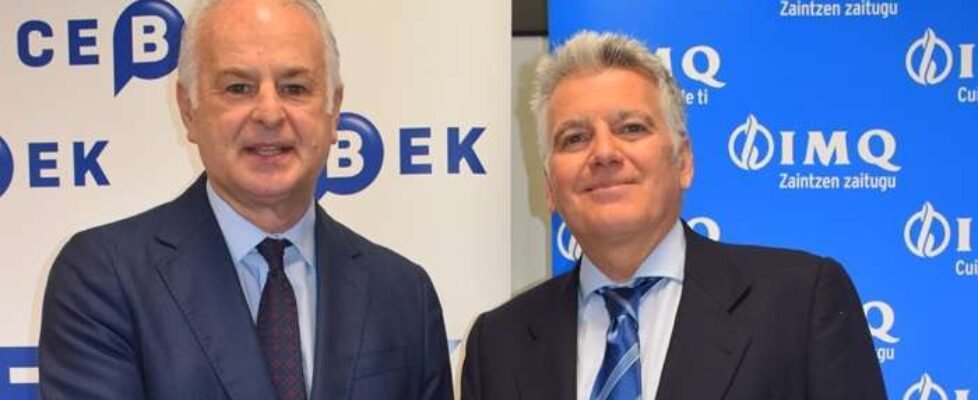 Francisco Javier Azpiazu (Cebek) y Luis Fernández de Larrea (IMQ)