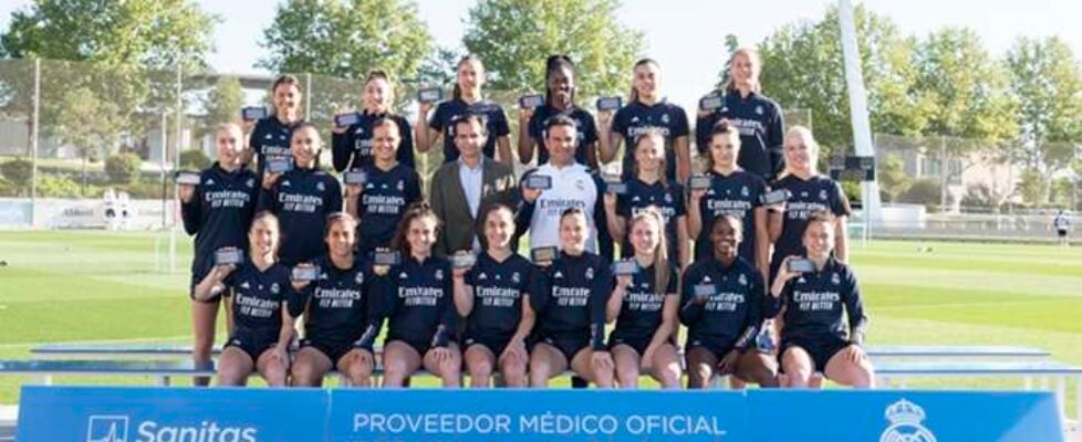 Tarjetas Sanitas - Real Madrid Femenino