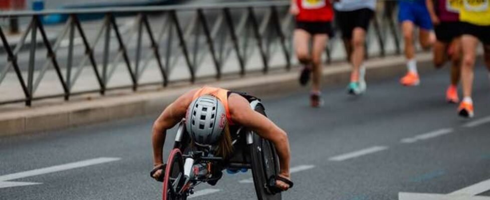Carmen Giménez en la Carrera por la Inclusión en 2023