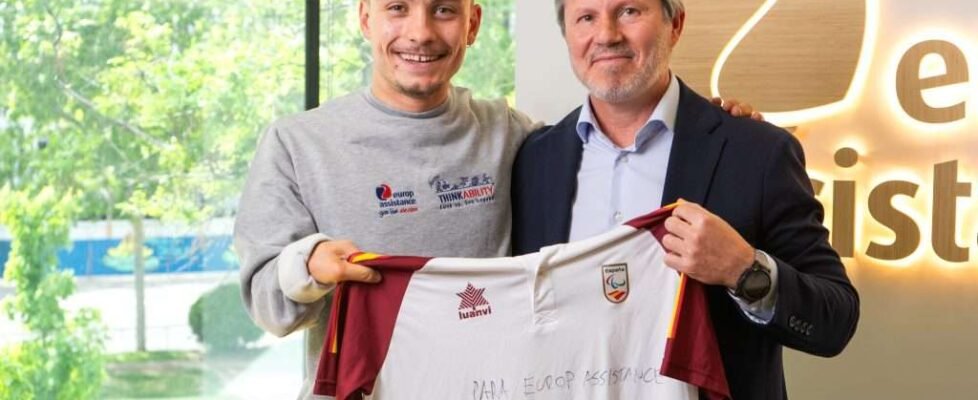 Europ Assistance Inigo Llopis natación adaptada