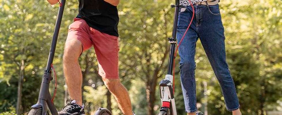 2 patinetes electricos