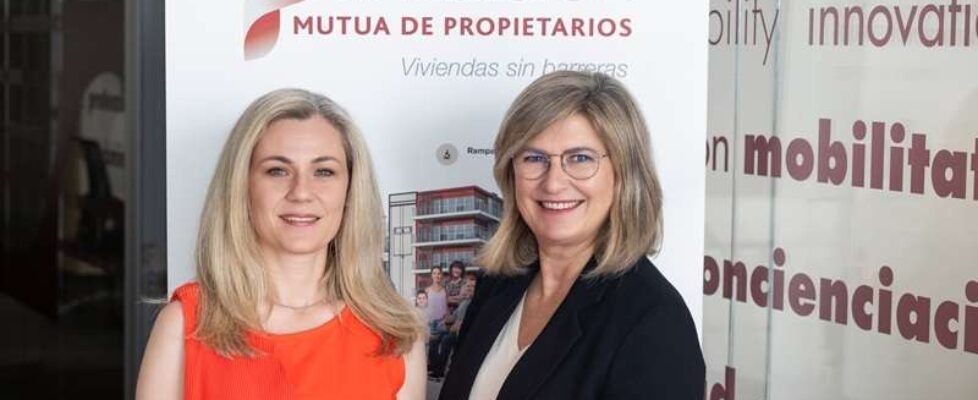 Laira López Demarbre-presidenta-Cristina Pallàs-directora-Fundación Mutua de Propietarios