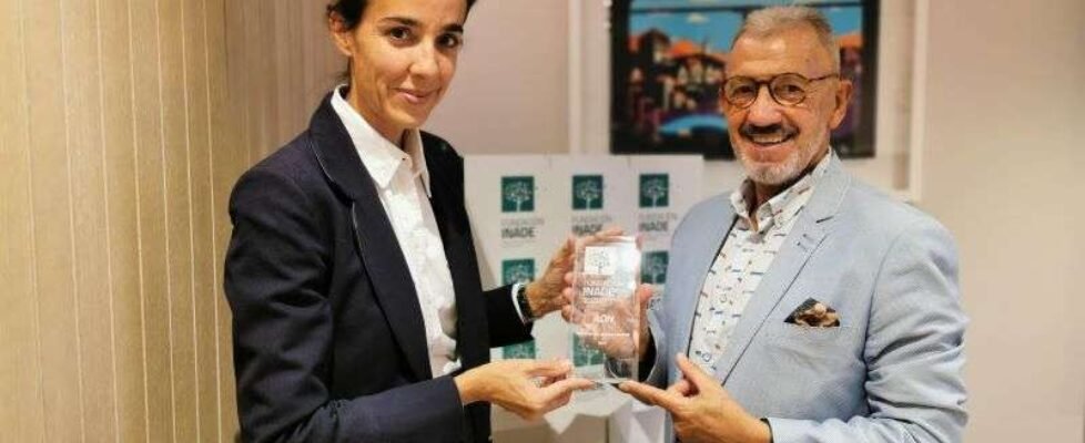 Aon Marta_Méndez y_José_Ramón_Santamaría_(Fundación_Inade)