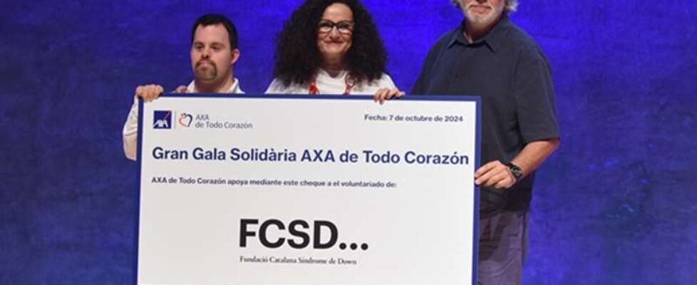 foto_gala axa de todo corazon - fundacion catalana sindrome down