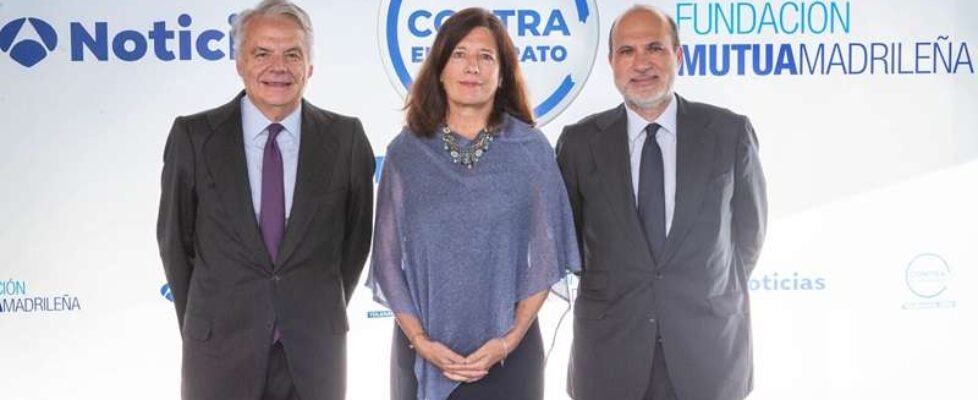 Ignacio Garralda, Mar España y Javier Bardají en la IV Jornada Tolerancia Cero