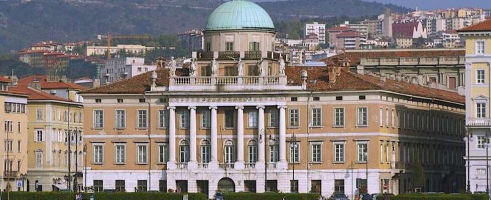 The first Trieste headquarters: Palazzo Carciotti, Generalis home from 1831, the foundation year of the Company, until 1866