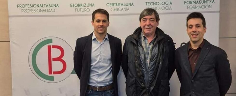 CoinBroker Euskadi-Mikel Saiz, Tomás Trujillo y Unai Saiz.