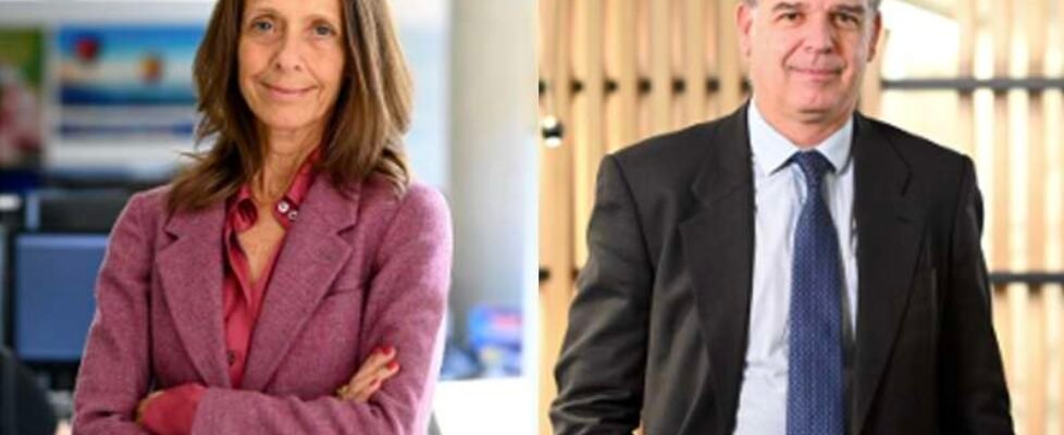 Elena Yepes y Javier Serra. miembros del Consejo de Administración de Caja Ingenieros