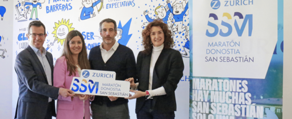 Foto_Zurich renueva patrocinio Zurich Maratón San Sebastián