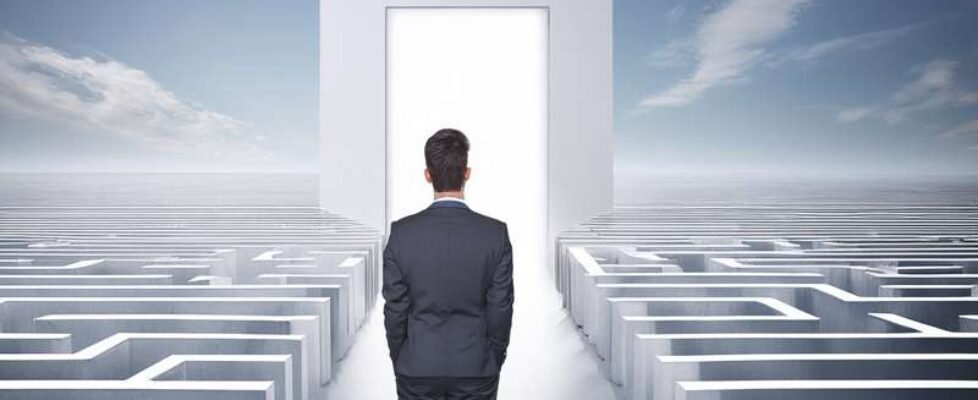 mediador laberinto generada IA