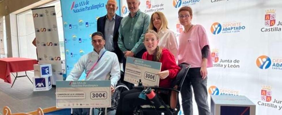 Liga AXA natación paralimpica Valladolid 2025