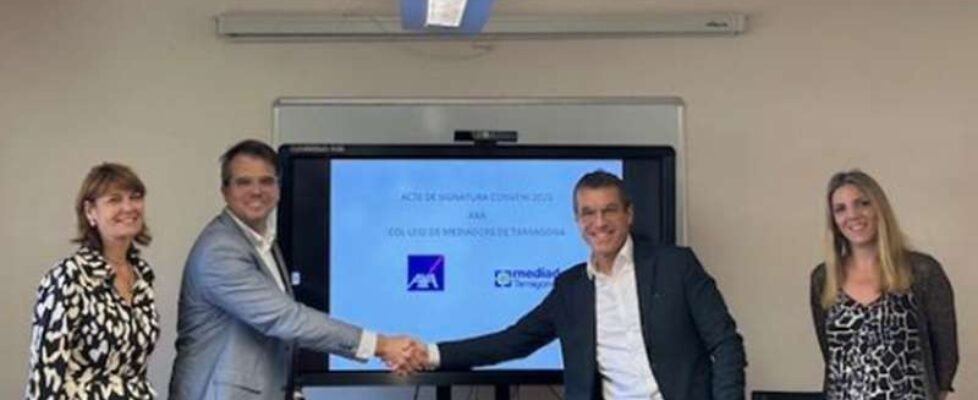 AXA y colegio tarragona