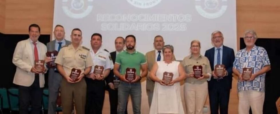 Divina premiados Ayuda sin fornteras por la DANA