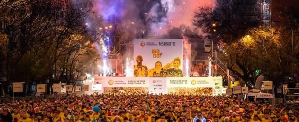 Foto salida NNNSV 2024- san silvestre vallecana- nationale-nederlanden