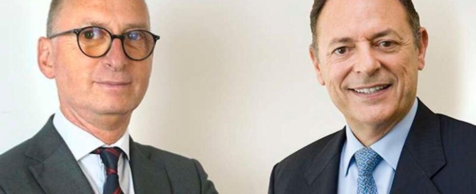 Francisco José Marco Orenes, vicepresidente segundo del Patronato de Fundación Mapfre, y Jose Lui Jimenez, comite de dirección