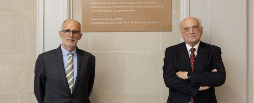 mutual medica inauguracion sede Casal del Metge de Barcelona