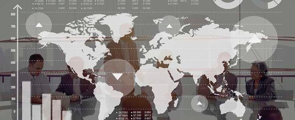 Global Business Graph Growth Finance Stock Market Concept