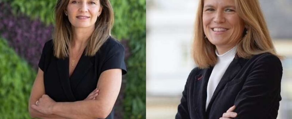 Rocío Castedo, directora Oficina de Transformación, y Silvia Rubio, directora área Corporativa y Legal de Mutualidad