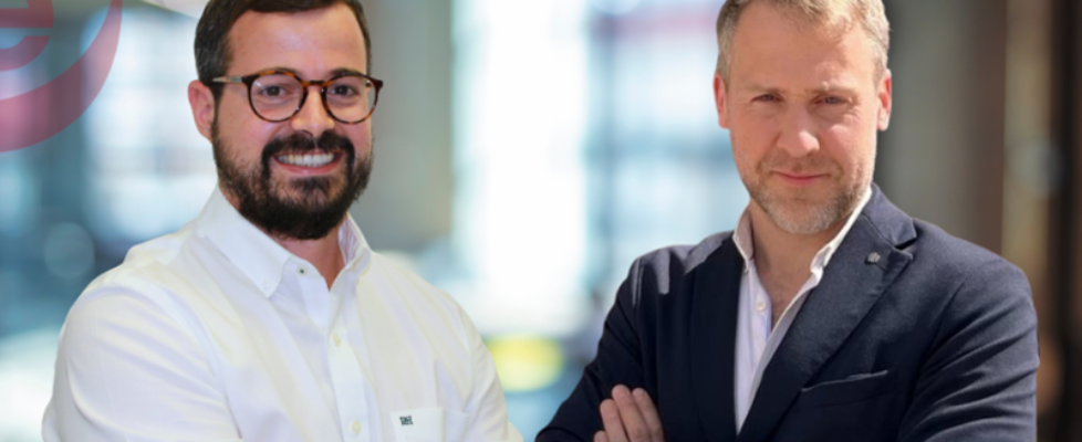 Aarón Bouso,  director de Desarrollo de Negocio de ebroker, y Jaime Trascasa, , presidente de Grupo Intercor