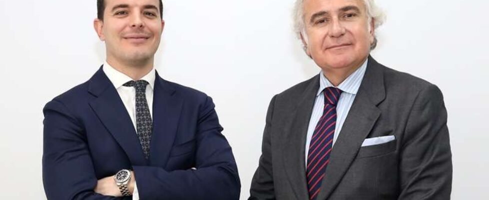 Gora Orts y Rafael Real, Director y CEO de Helix Marine