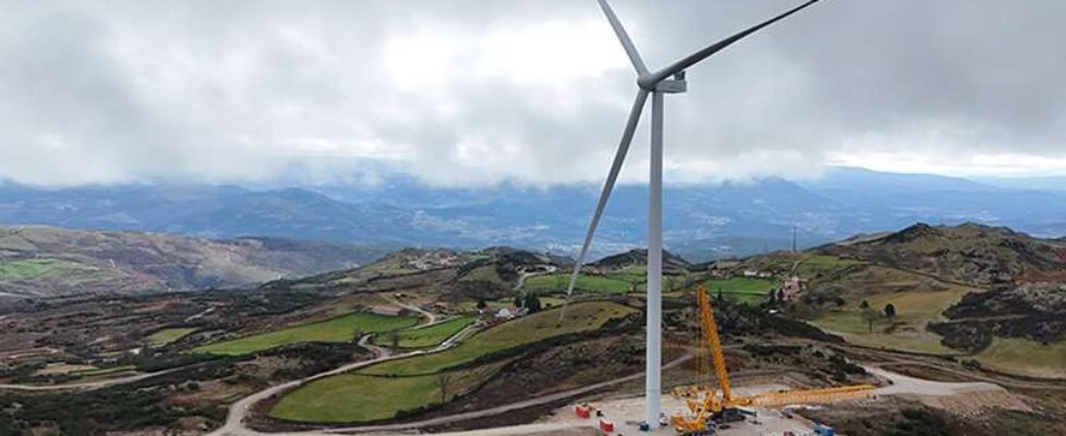 Iberdrola Construction wind farms Tamega Portugal