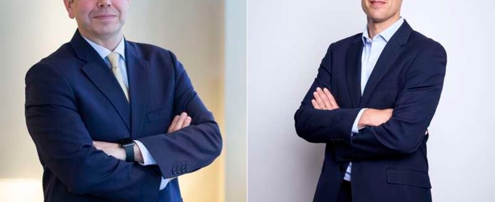 Nicolás Oriol, presidente Comité Digital, y Ricard Ribas, vicepreisdente Comité Seguros Generales, Insurance Europe