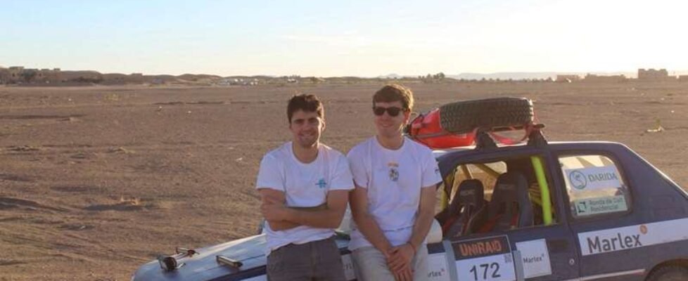 Nicolás Vives y Oriol Camps, Peugeot 205, UniRaid 2026 - ribesalat