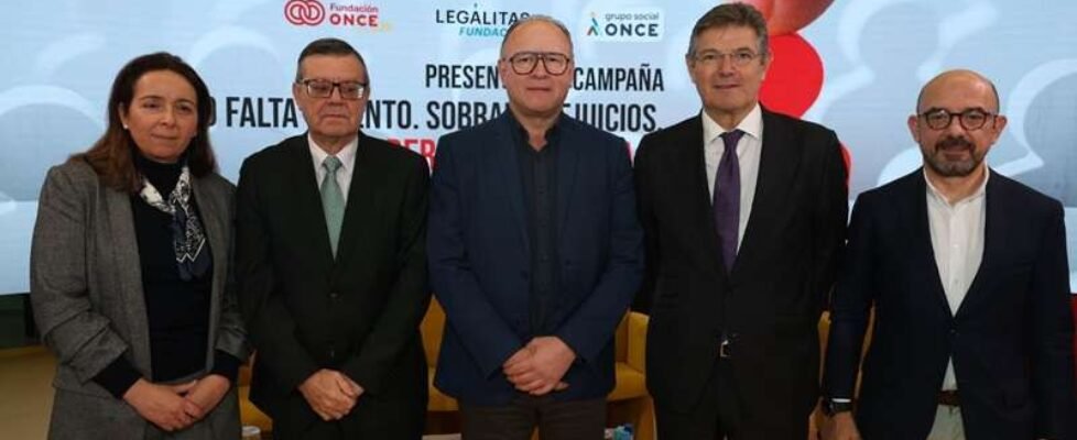 Presentación Campaña Por el derecho al trabajo - fundacion legálitas y fundacion once 2026