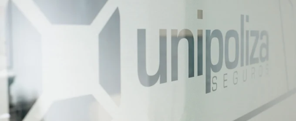 Unipoliza logo sede metacrilato