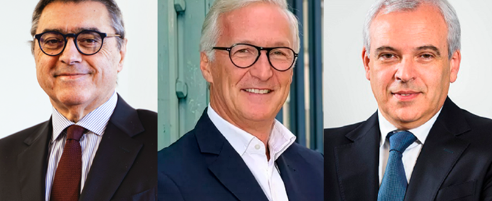 José Manuel Fonseca, Group CEO y presidente del Comité Ejecutivo, Christophe Cornu, Non-Executive Chairman y Ângelo Paupéri, Administrador No Ejecutivo.