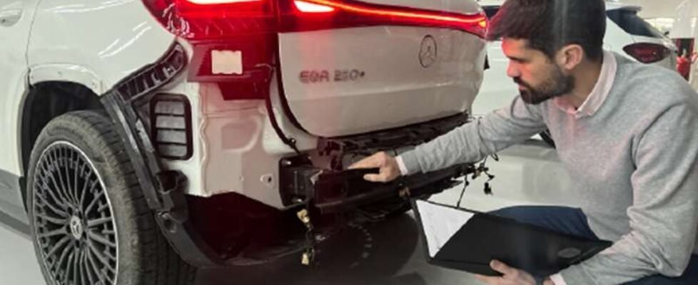 perito coche vehículo electrico siniestro diagnostico - centro zaragoza